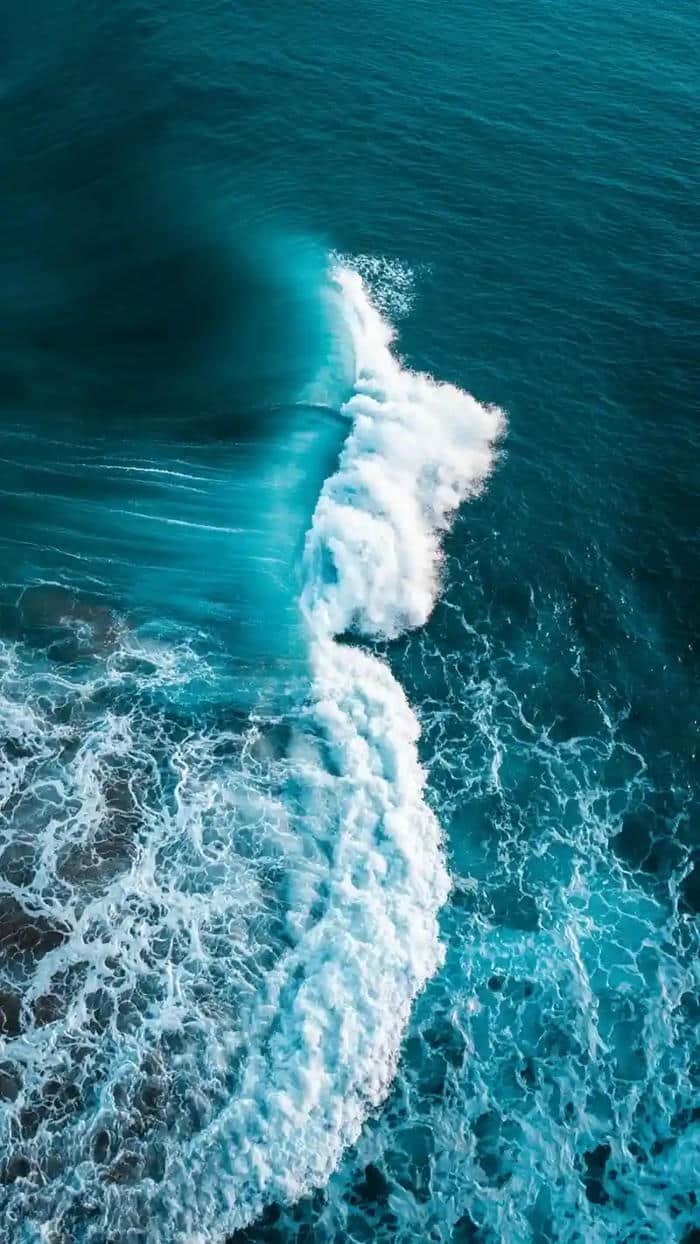 hình ảnh sóng biển rất nghệ thuật