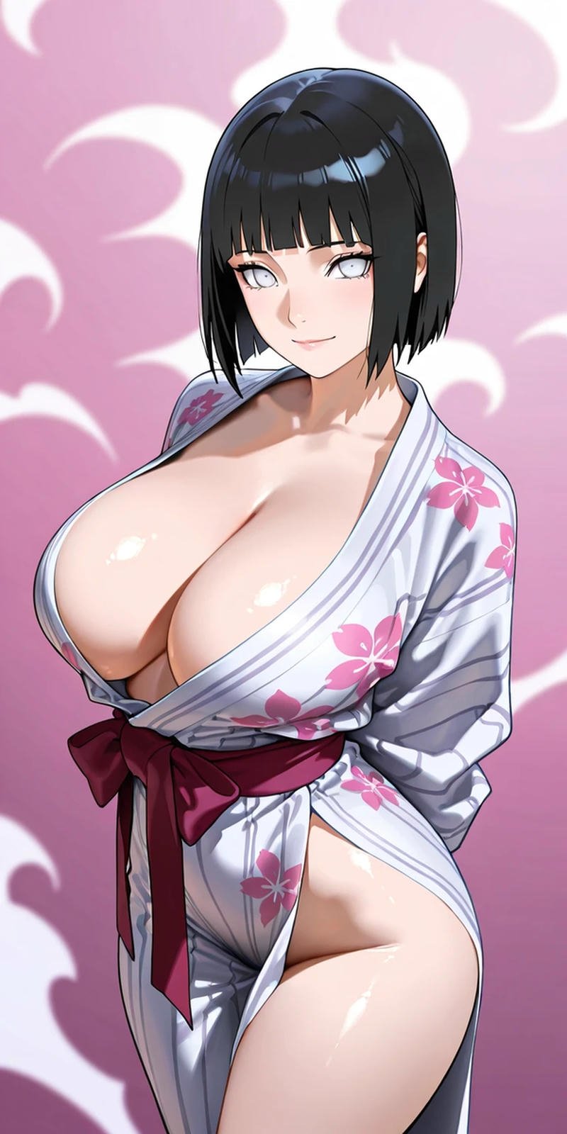 hình anime gái vú to say đắm