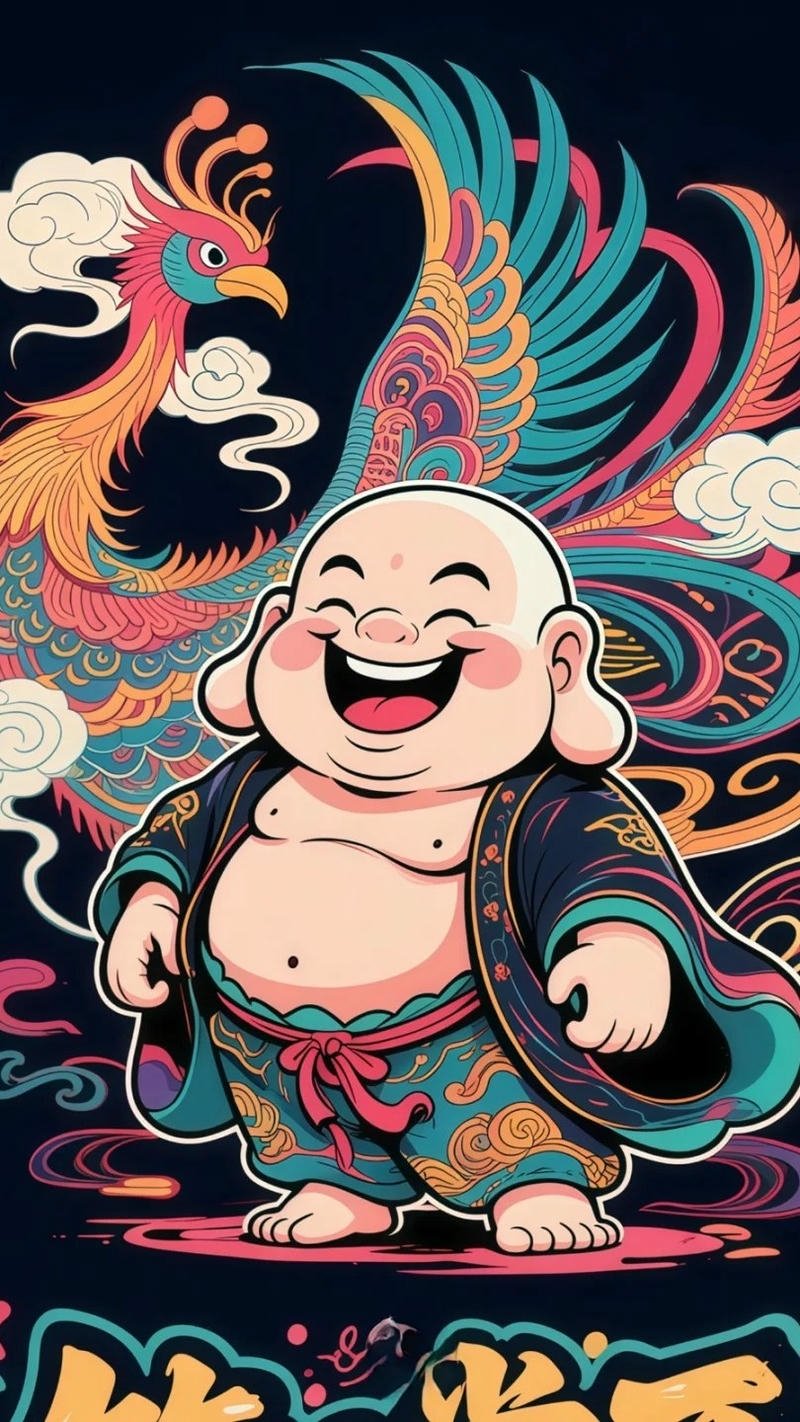 hình nền điện thoại phật di lặc an nhiên