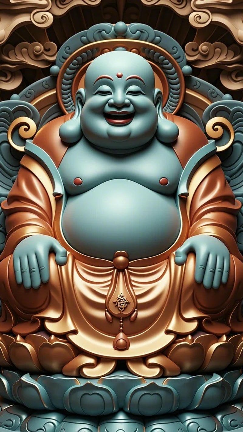 hình nền điện thoại phật di lặc cực đẹp