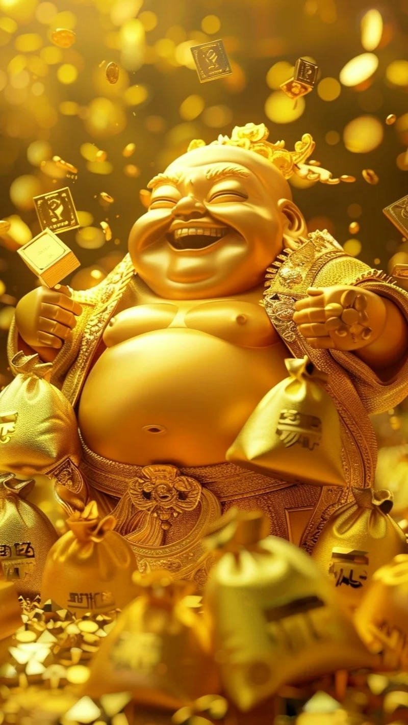 hình nền điện thoại phật di lặc cười tươi