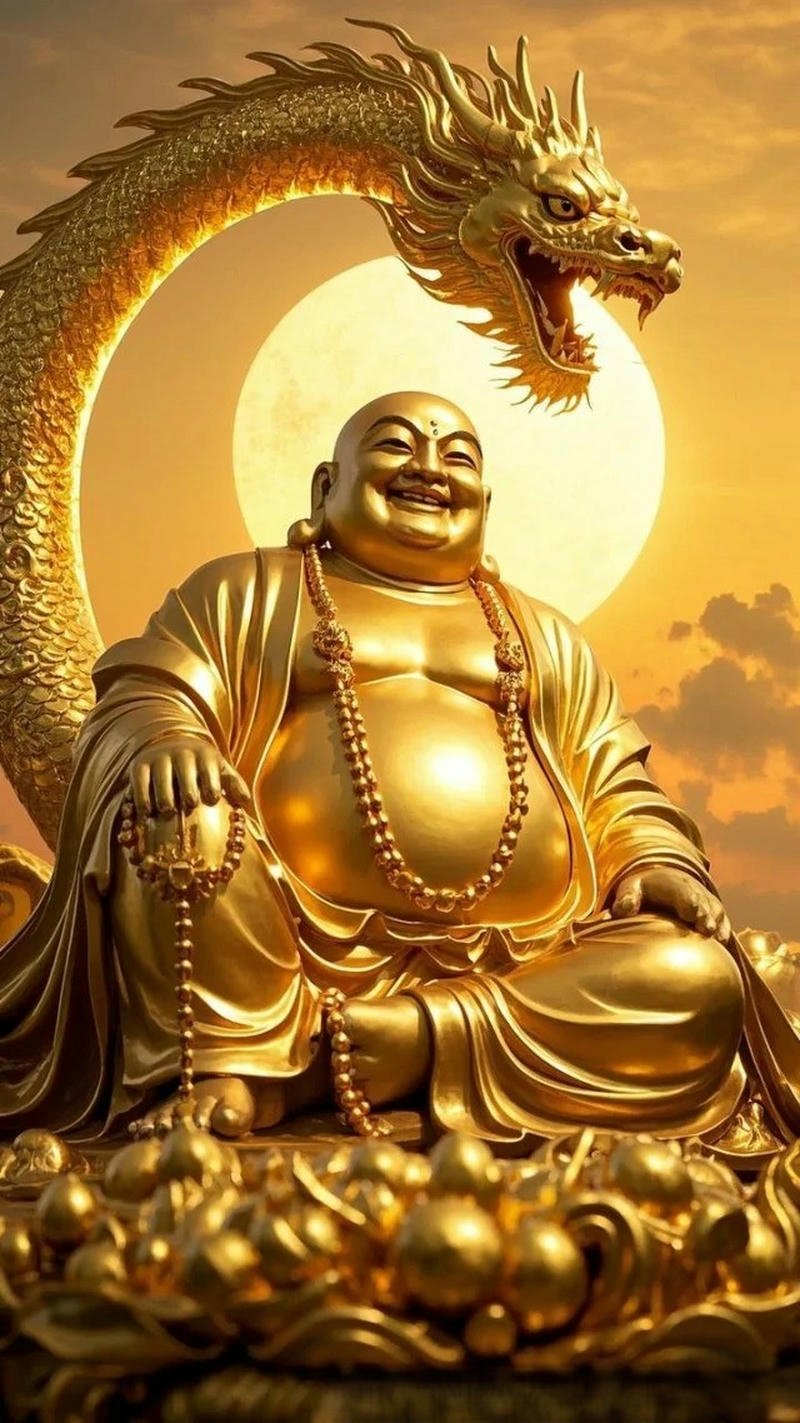 hình nền điện thoại phật di lặc đẹp