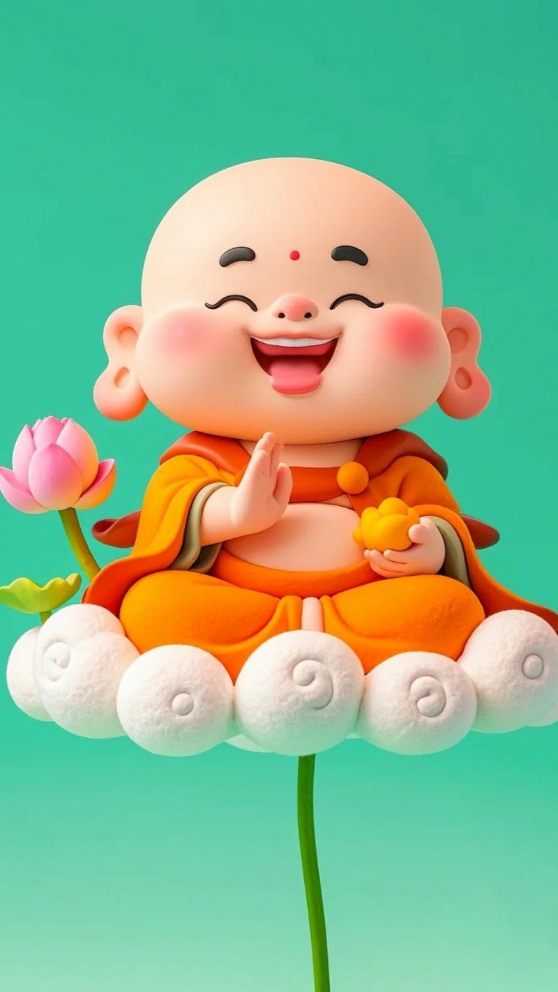 hình nền điện thoại phật di lặc linh thiêng