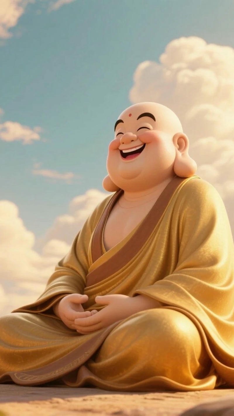 hình nền điện thoại phật di lặc thiền định