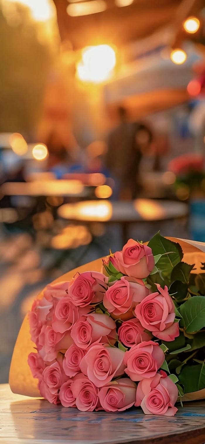 hình nền hoa hồng lãng mạn