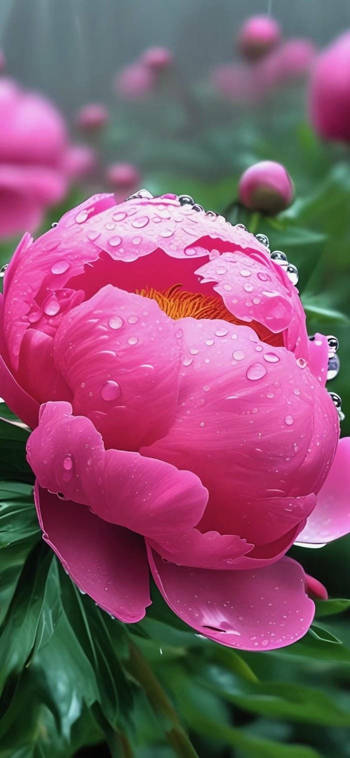 hình nền hoa mẫu đơn cổ điển