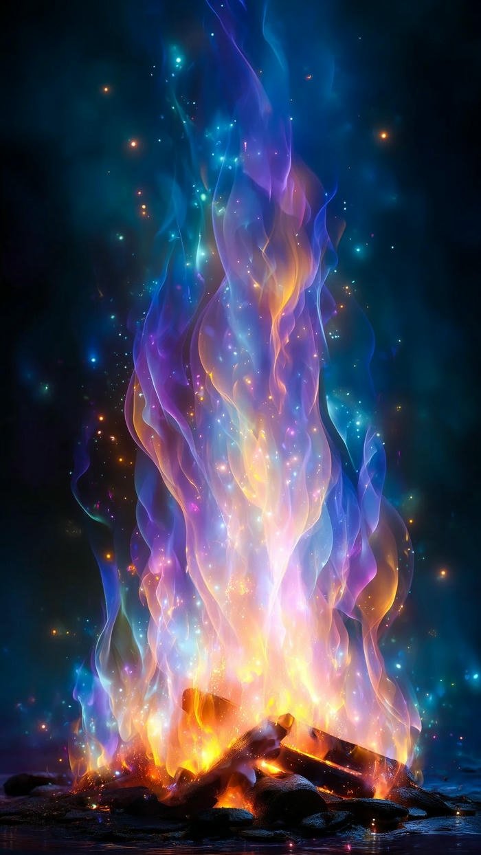 hình nền may mắn cho mệnh hỏa rực rỡ