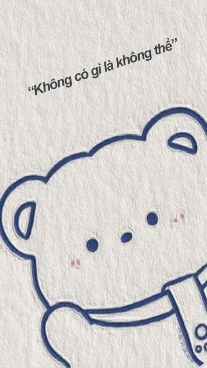 hình nền vô tri hài hước có chữ khích lệ