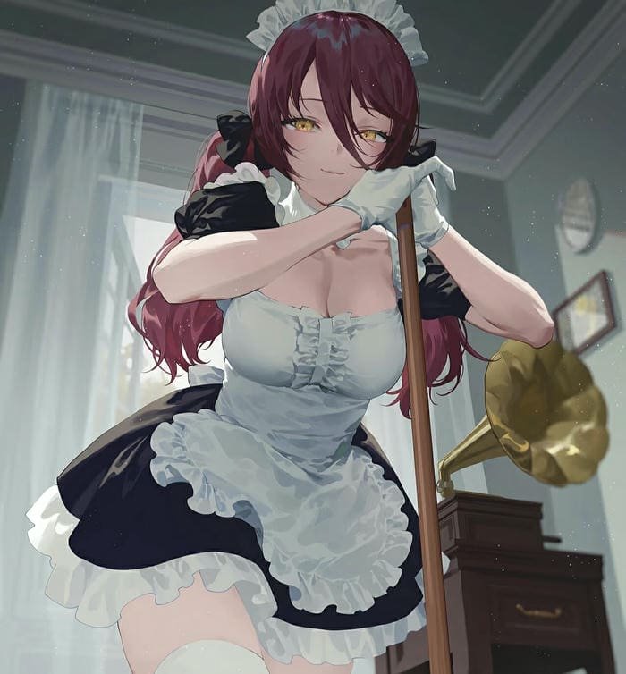 maid anime phong cách