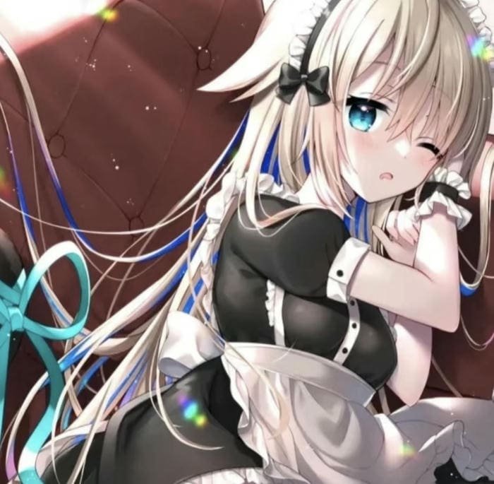 maid girl anime dịu dàng