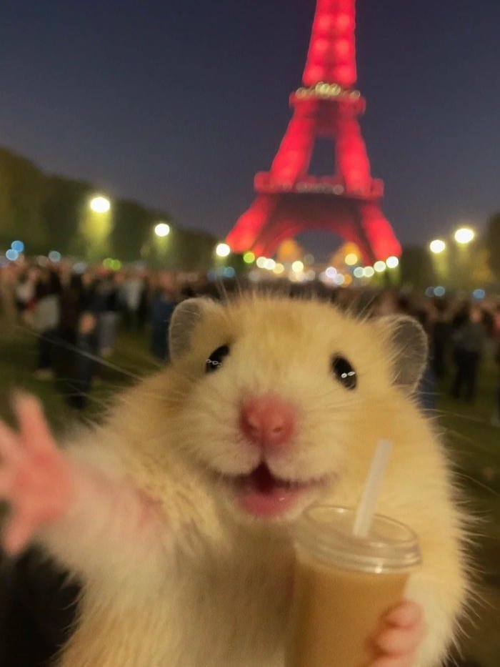 meme chuột hamster