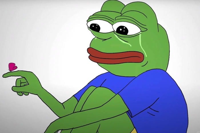 meme ếch xanh đáng yêu