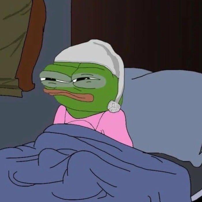 meme ếch xanh dễ thương