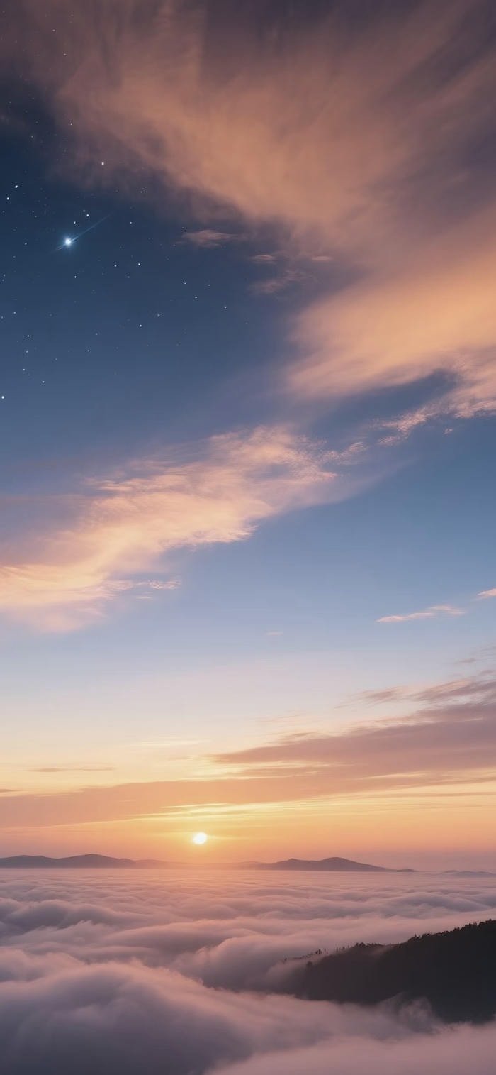 những hình nền bầu trời dịu dàng