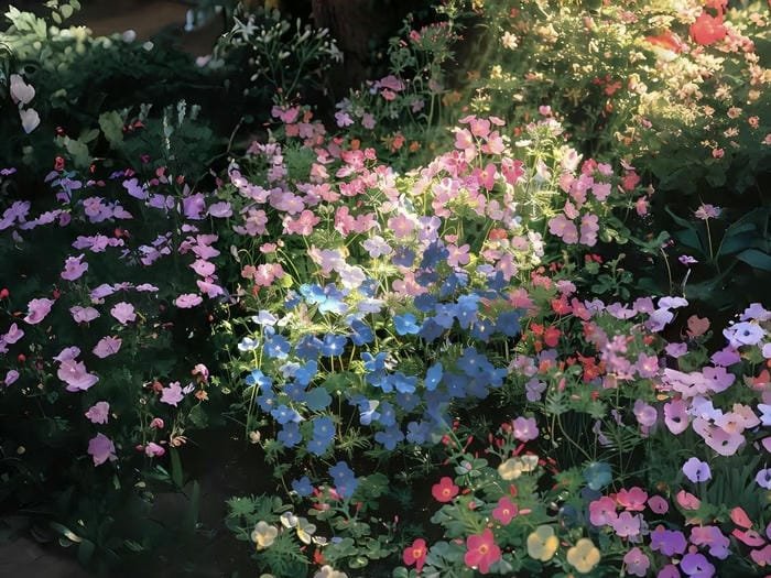 những hình nền hoa sắc màu