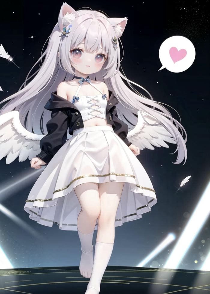 nữ hầu anime đáng yêu