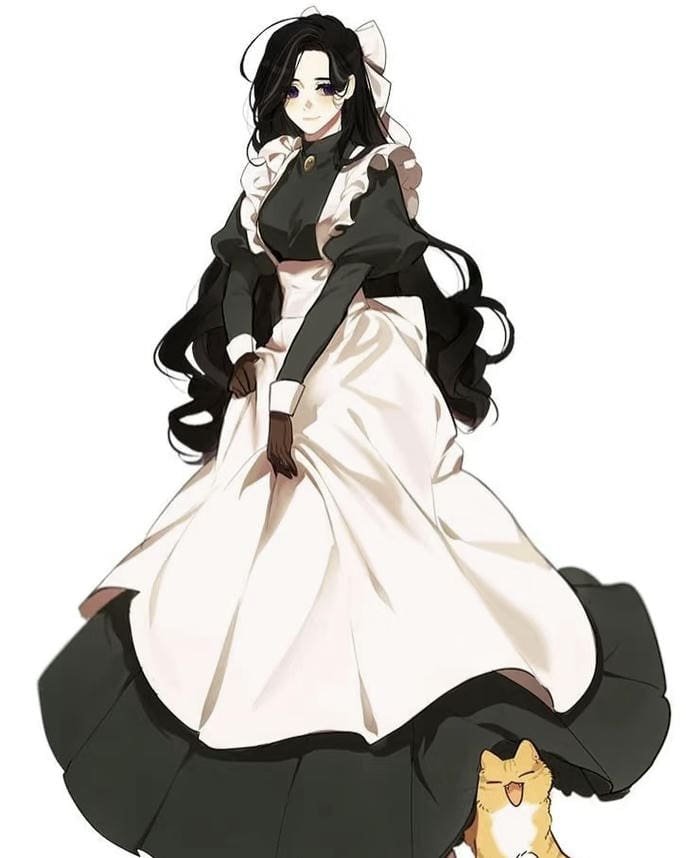 nữ hầu anime dịu nhẹ