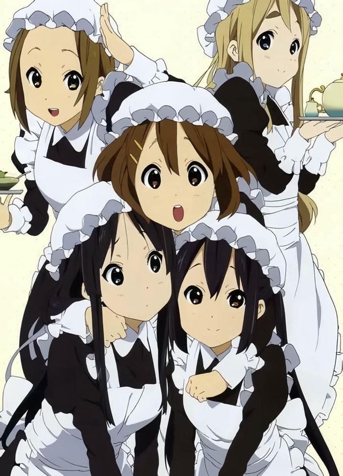 vẻ maid mềm mại