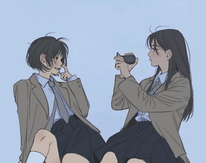 vibe ngọt nữ–nữ