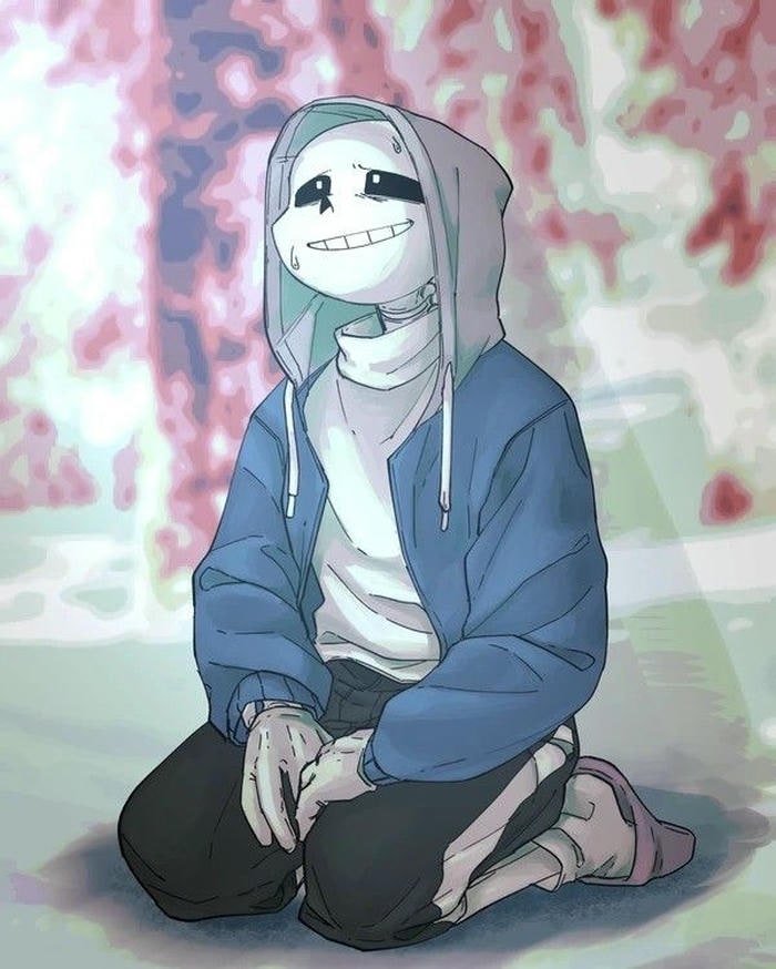 Ảnh Sans anime nhẹ nhàng