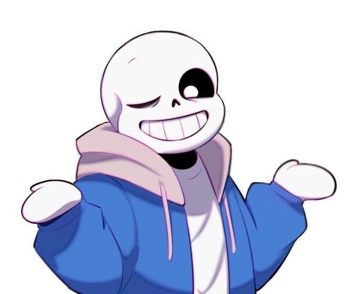 Ảnh Sans anime tươi sáng