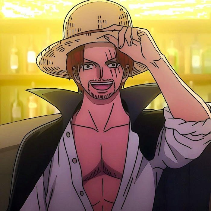 Ảnh Shanks anime biểu cảm mạnh