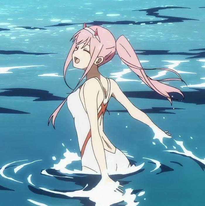 Ảnh Zero Two anime đáng yêu