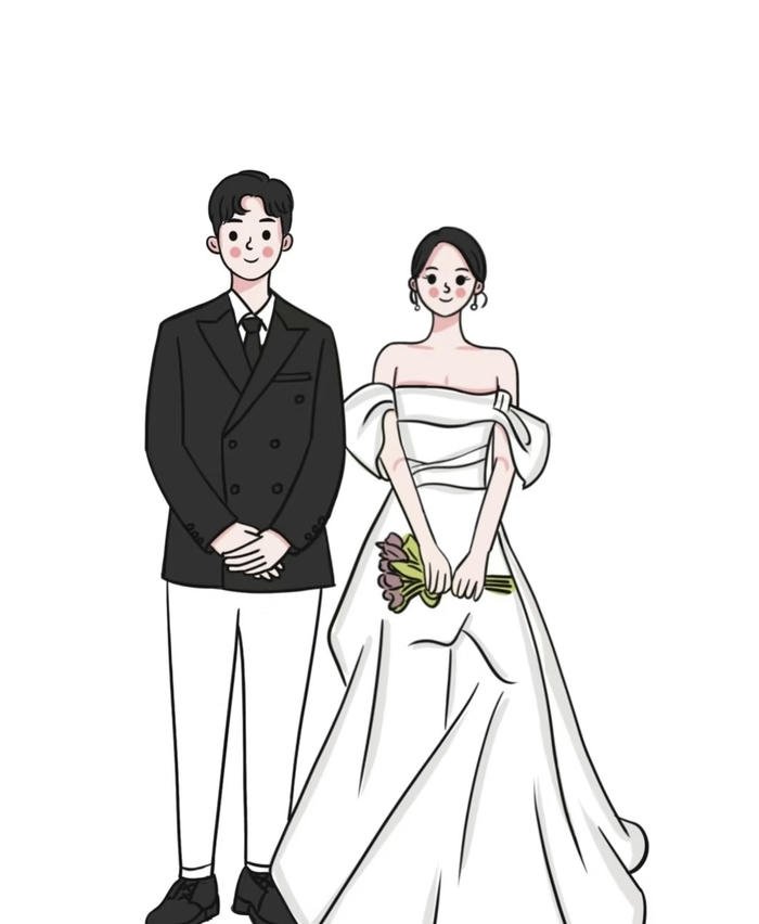 Ảnh cô dâu chú rể anime chất lượng