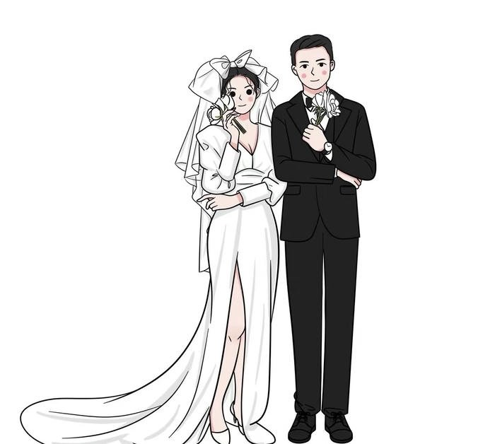 Ánh sáng ảnh cô dâu chú rể anime