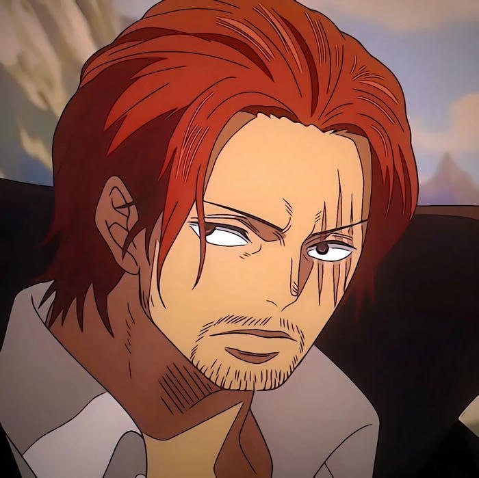 Hình Shanks anime biểu cảm