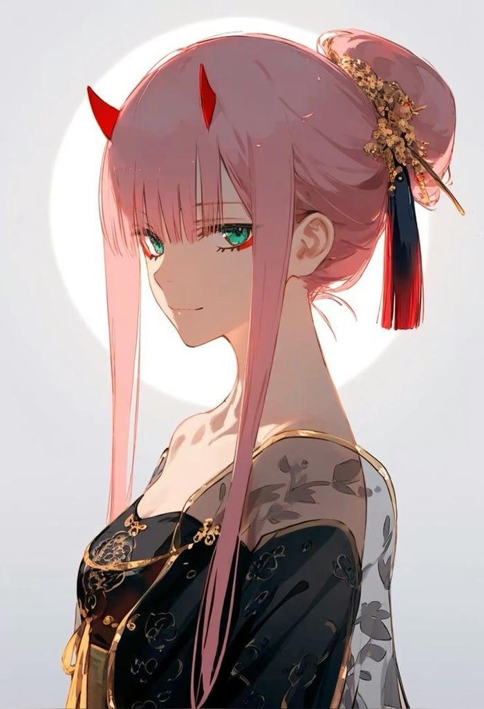 Hình Zero Two anime đặc sắc
