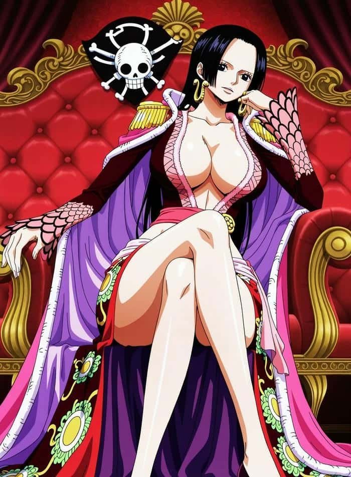 Hình ảnh Nico Robin nền sáng