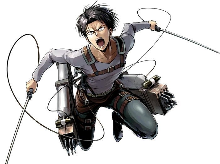 Levi anime sắc nét
