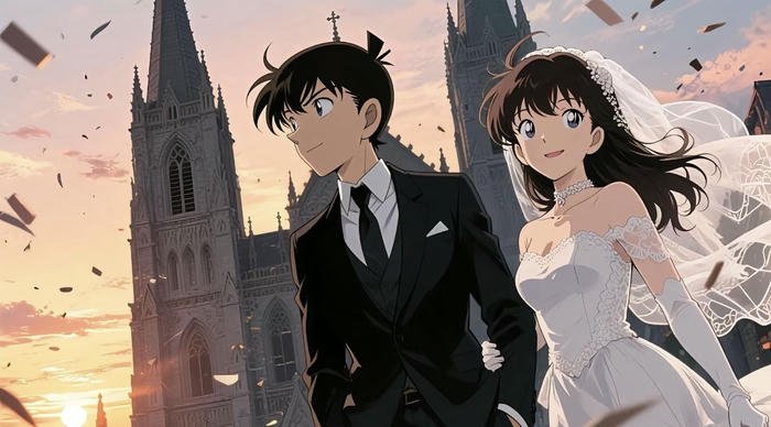 Phong cách ảnh cô dâu chú rể anime