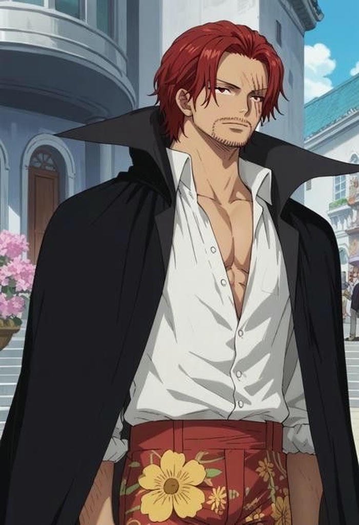Shanks anime nổi bật sắc màu