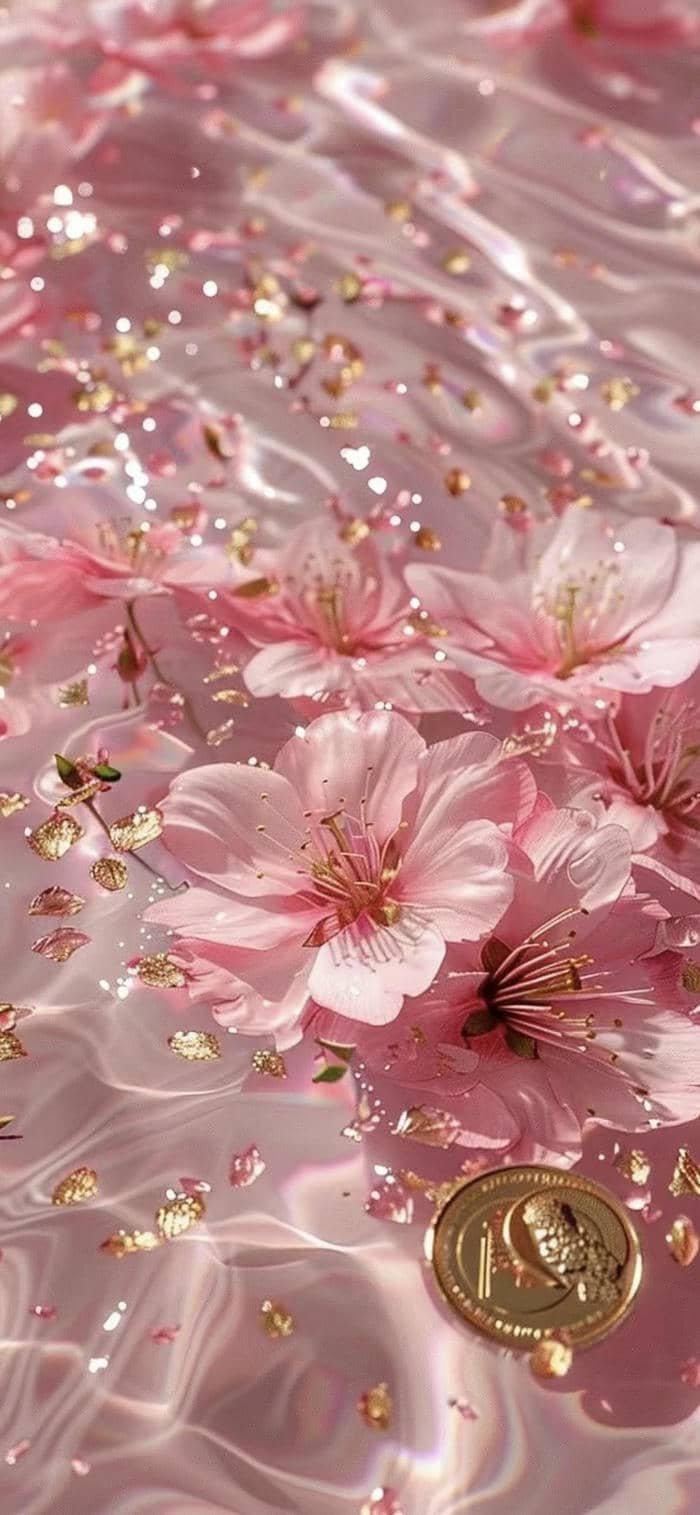 ảnh nền ảnh hoa đào nhẹ nhàng