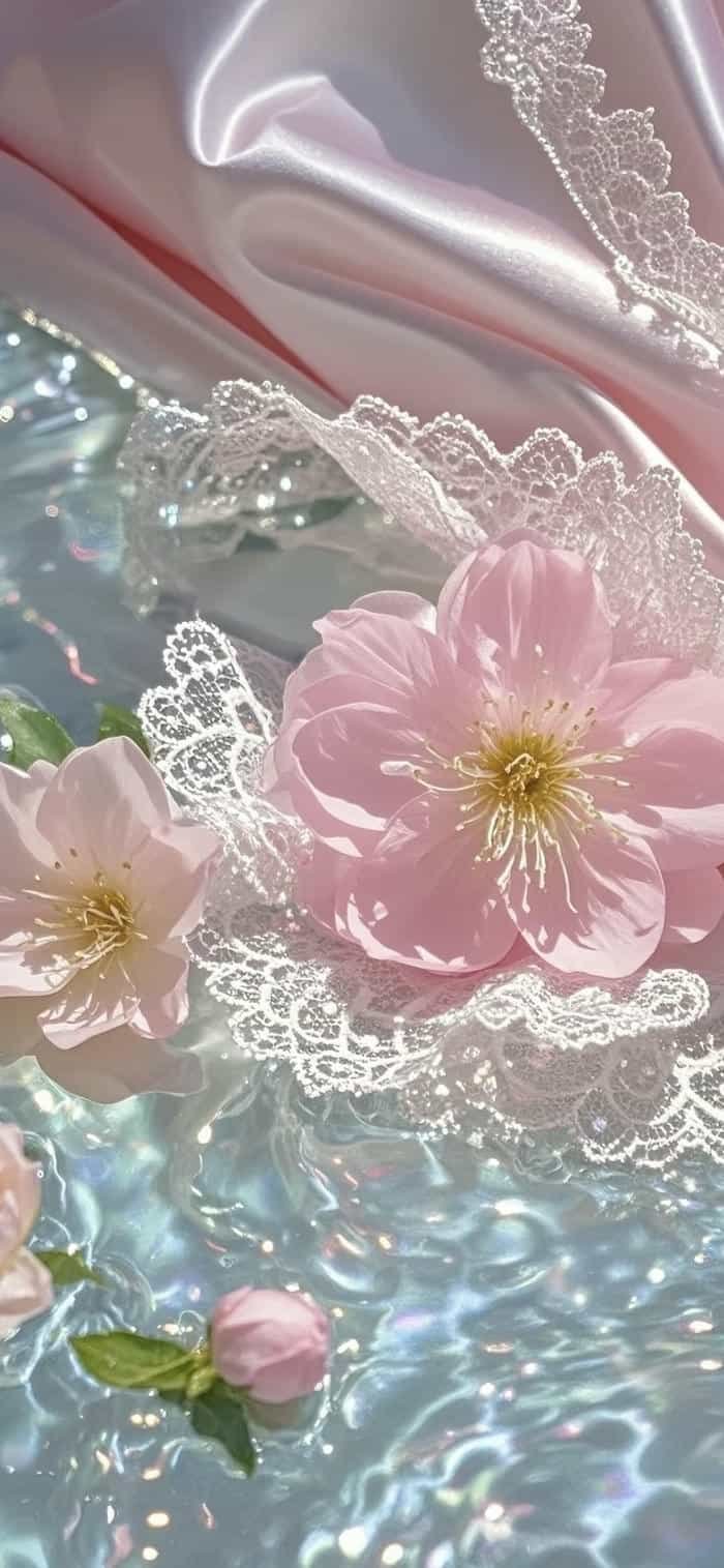 ảnh nền hoa đào đẹp phong cách vintage