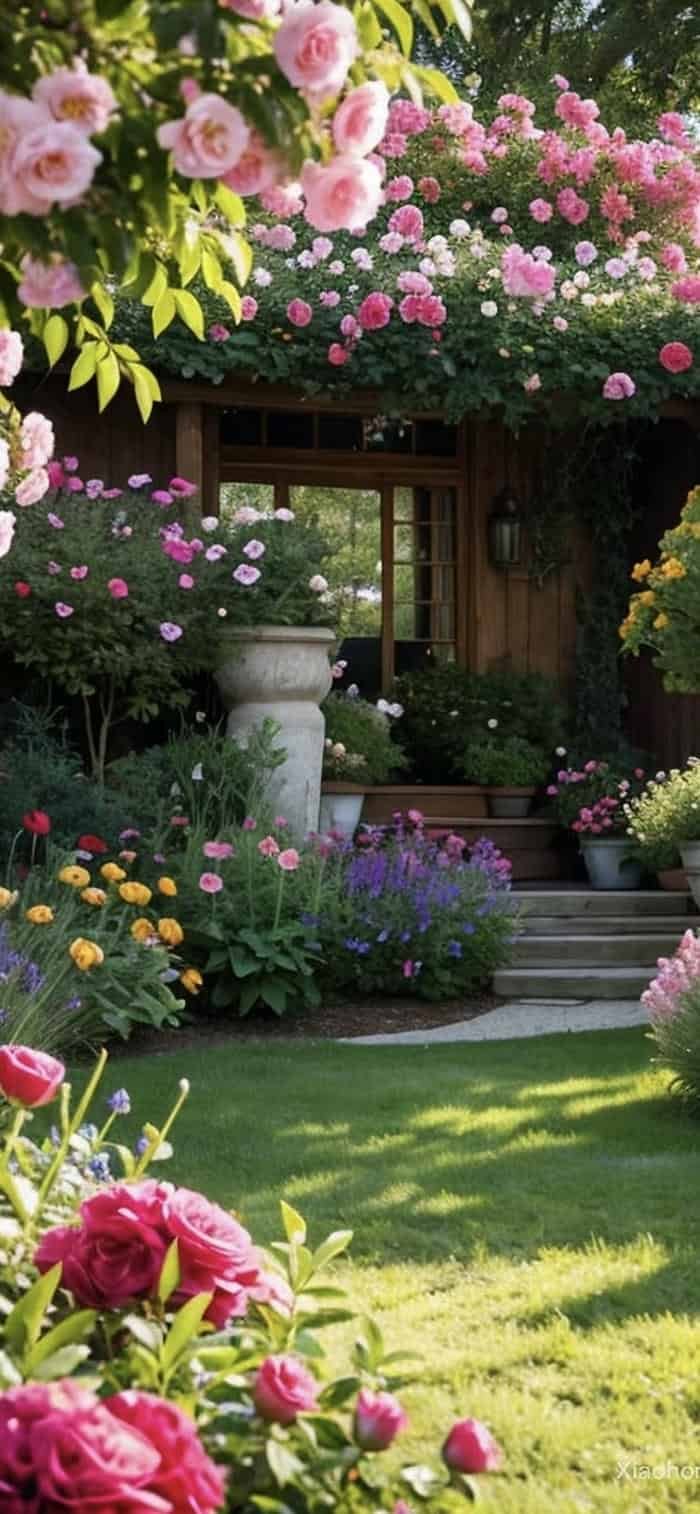 các ảnh nền vườn hoa thiên nhiên