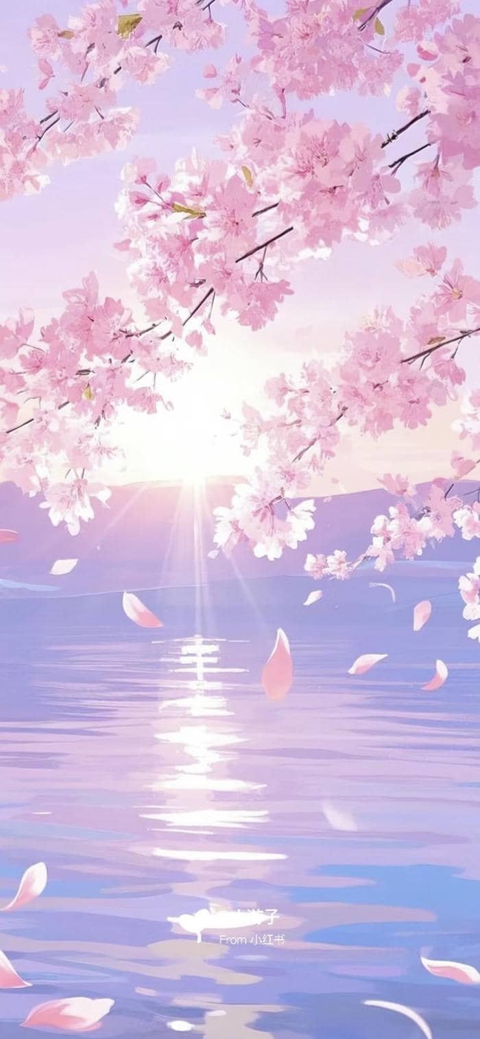 các hình nền anime hoa anh đào nghệ thuật