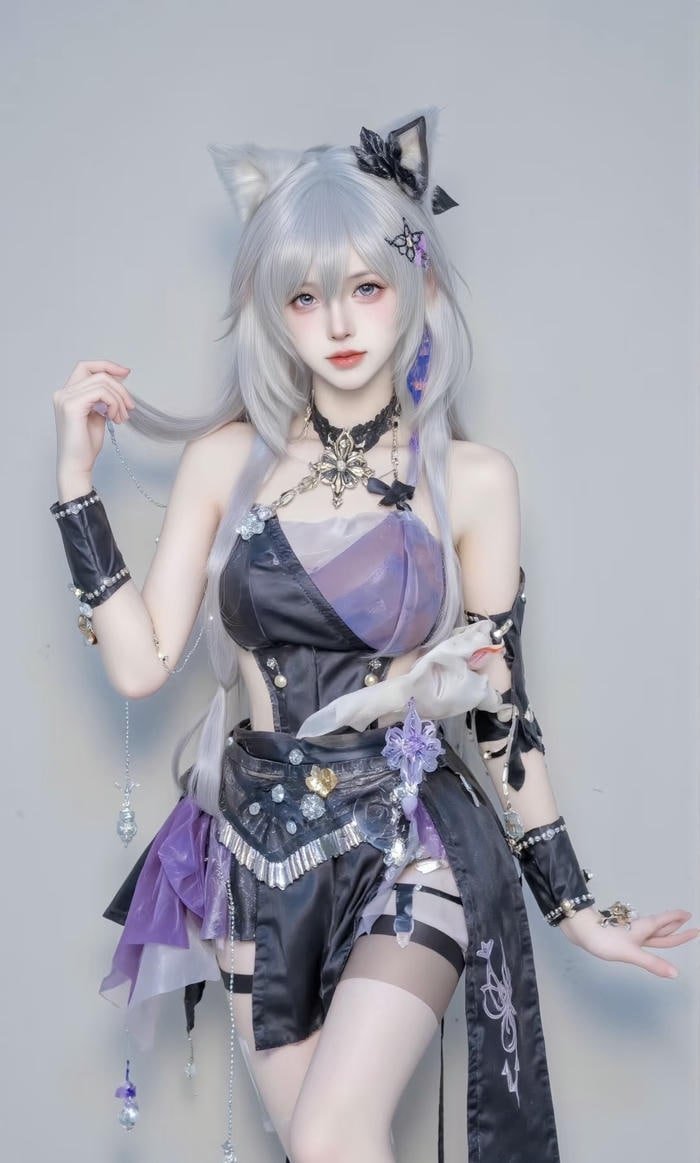 contrast ảnh sexy anime cosplay