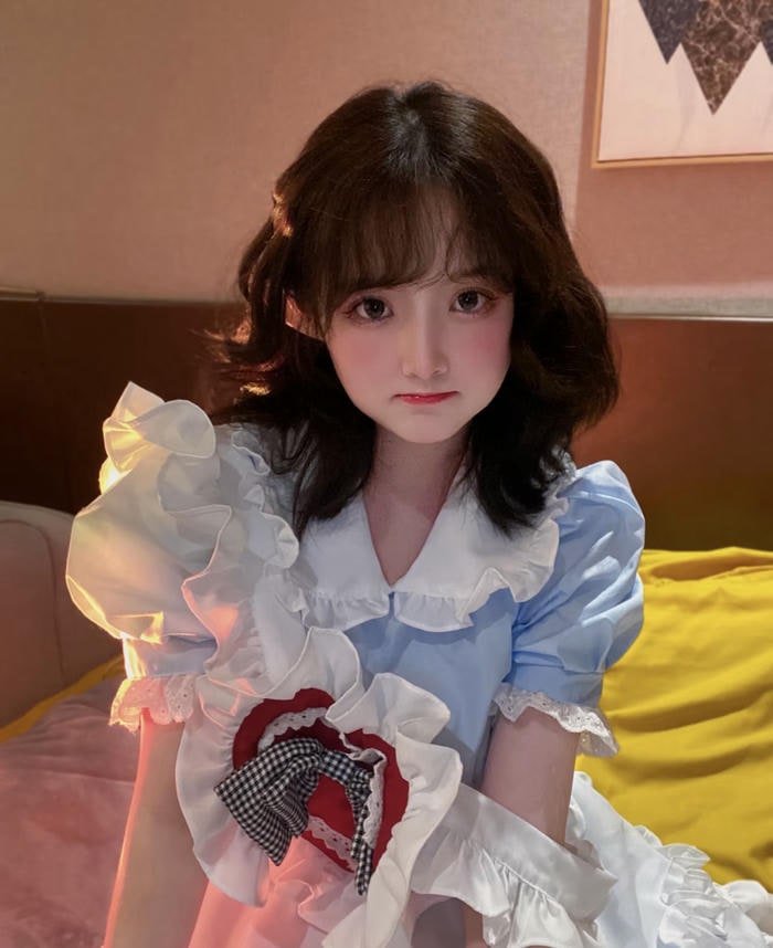 góc đẹp cosplay hầu gái