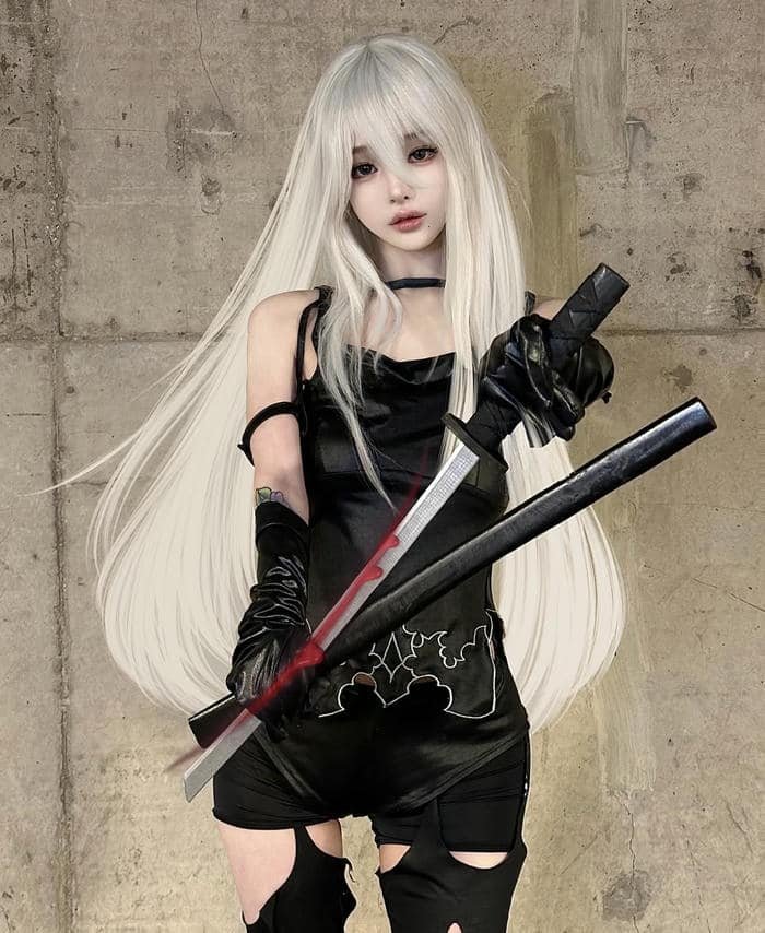 góc nghiêng ảnh sexy anime cosplay