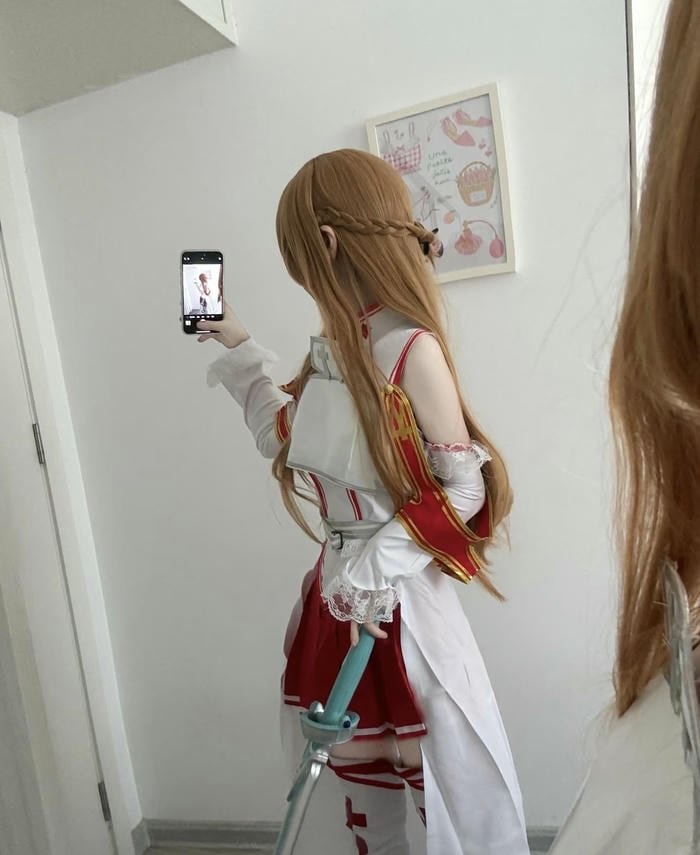 góc nghiêng cosplay anime nữ