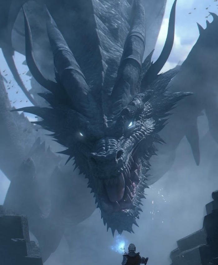 hình rồng anime phong cách Nhật