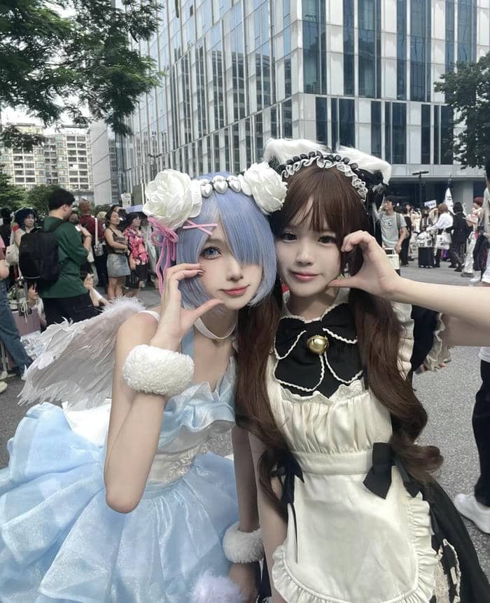 mượt mắt ảnh cosplay anime