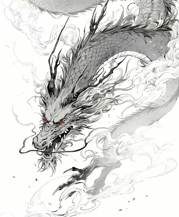 những hình ảnh rồng anime cánh lớn