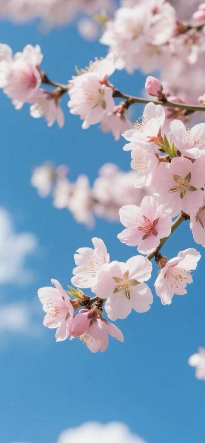 những hình nền hoa đào tươi thắm