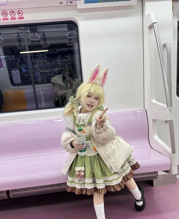 phối màu cosplay cute