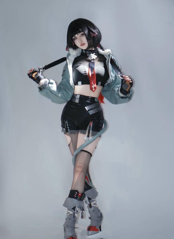 tập trung nét ảnh sexy anime cosplay