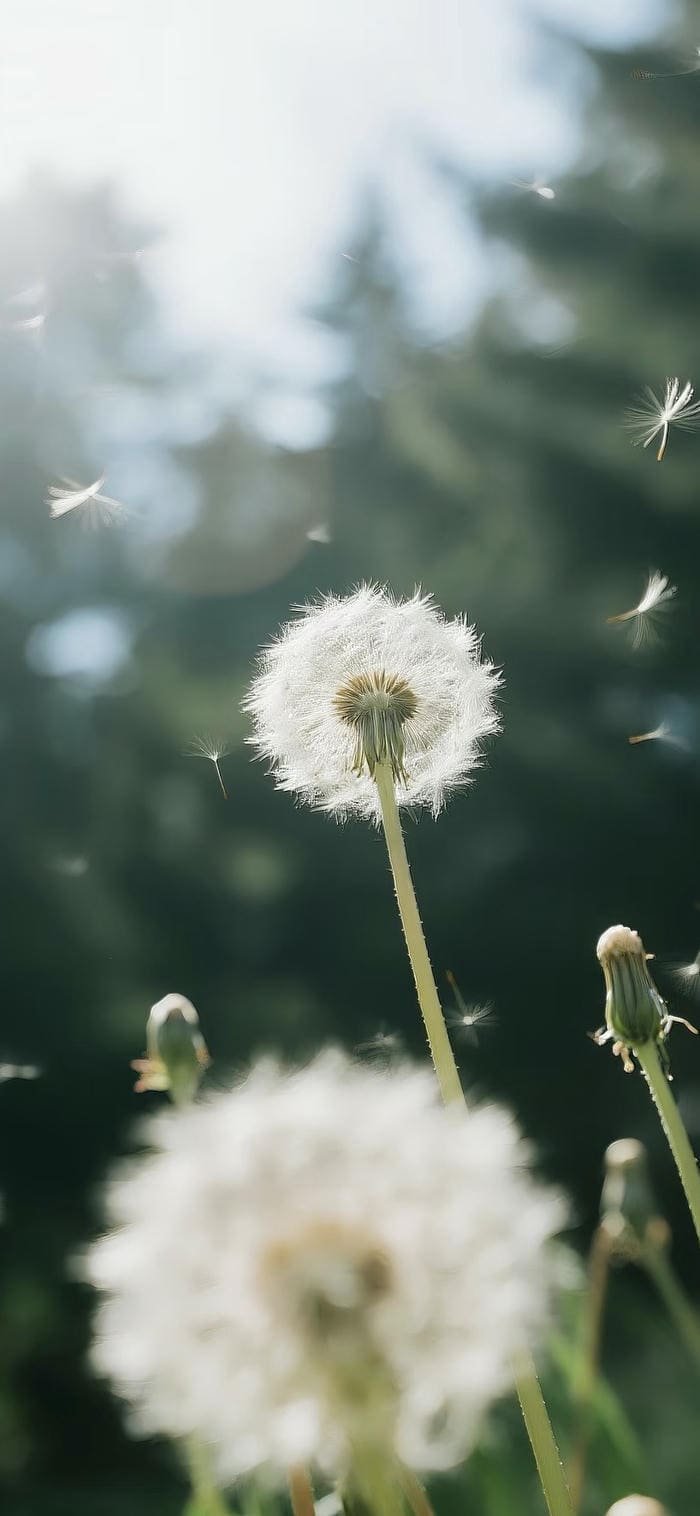 ảnh nền hoa bồ công anh tinh tế